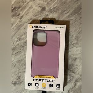 Cell helmet, iPhone 12 Pro Max case. Never used. Still in box, never opened.